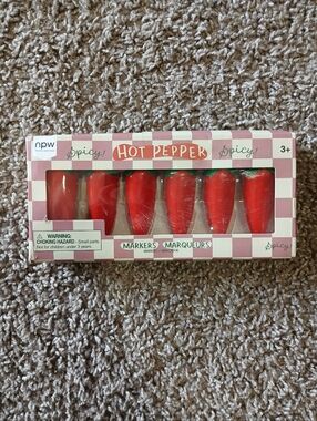 Hot Pepper Markers - Funny Gift